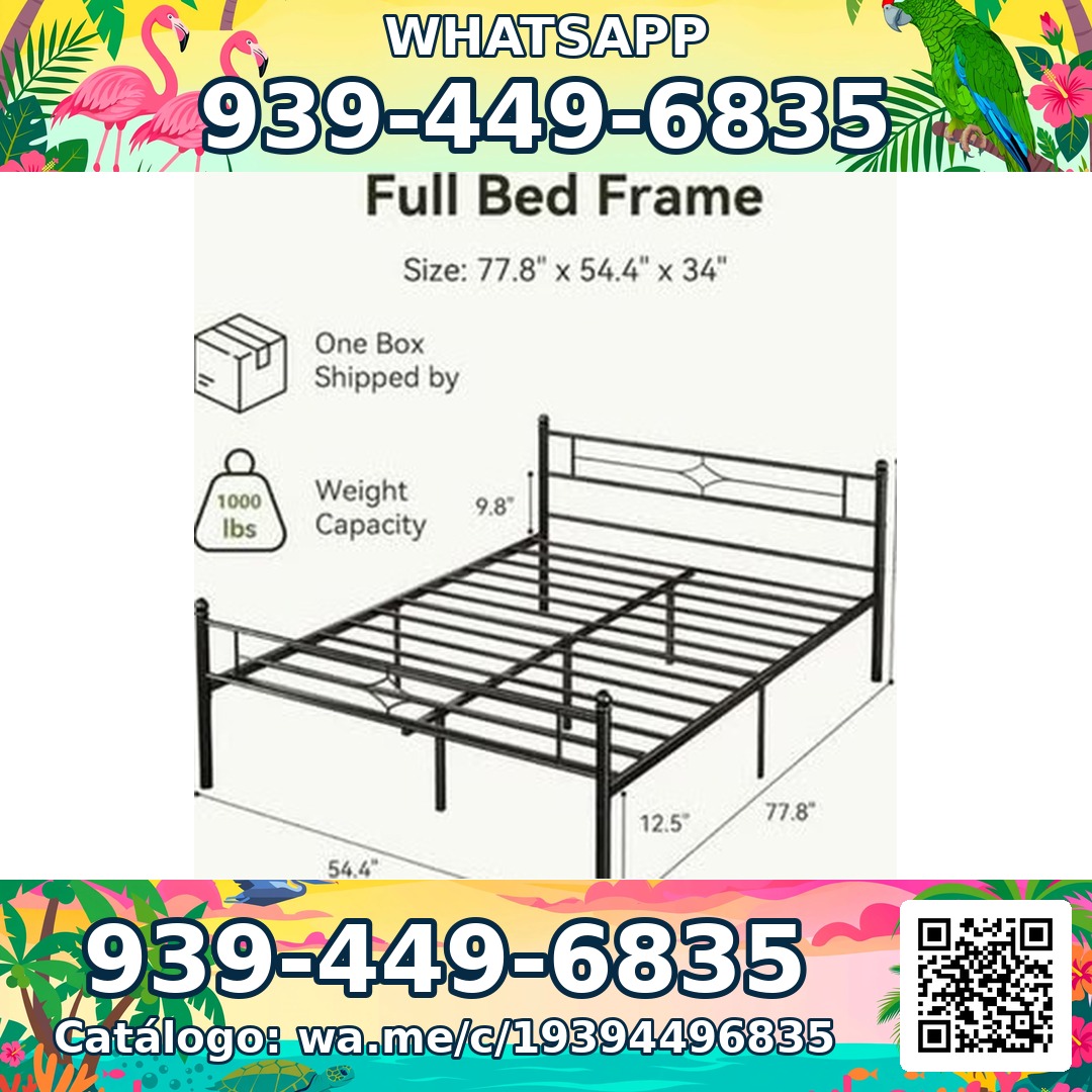 Frame Full Metal Con Cabecera Vintage 🎁 NUEVO EN CAJA